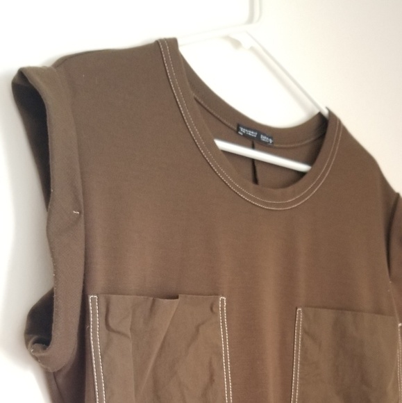 Brown Zara Dress with front pockets - Picture 5 of 8